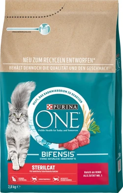 Purina One Sterilcat Droogvoer Rund 2.8 kg