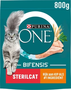Purina ONE Sterilcat - Kattenvoer - Kip - 800g