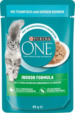 Purina One Indoor Natvoer 85 g Purina One Indoor Natvoer 85 g