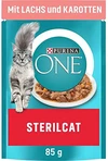 Purina One Sterilcat Natvoer Zalm 85g