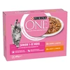 Purina One Junior 1-12 Natvoer 8x 85g 