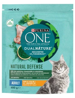 Purina One DualNature Sterilised Kip 650 g