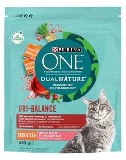 Purina One DualNature Sterilised Zalm 650g