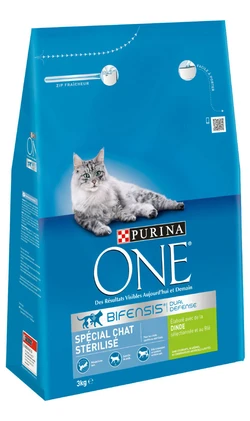 Purina One Sterilcat Droogvoer Kalkoen 3kg 