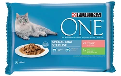 Purina One Sterilcat Natvoer Mix 12x85g