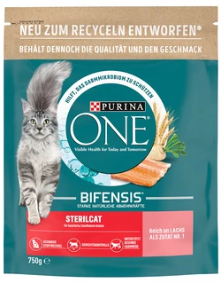 Purina One Sterilcat Droogvoer Zalm - 750 g