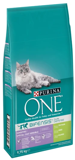 Purina One Sensitive Kalkoen 9,75kg