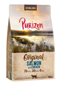 Purizon Sterilised Adult Zalm met Kip 6,5 kg