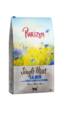 Purizon Single Meat Zalm met korenbloembloesem 6,5 kg