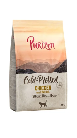 Purizon Coldpressed kip met visolie 6,5 kg