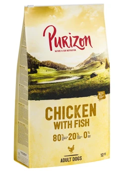 Purizon Adult Kip & Vis Honden Droogvoer 12 kg