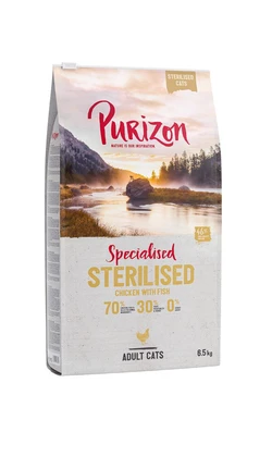 Purizon Sterilised Kip & Vis 6,5 kg
