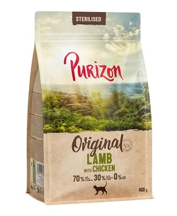 Purizon Sterilised Adult Lam met Kip Kattenbrokken 400 g