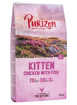 Purizon Kitten Kip & Vis 6,5 kg