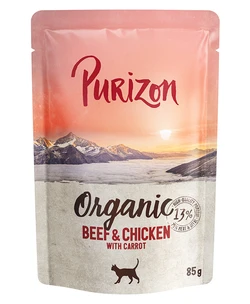 Purizon Organic Rund en kip met wortel 85 g