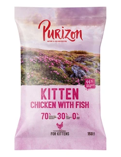 Purizon Kitten Kip & Vis Droogvoer 150 g
