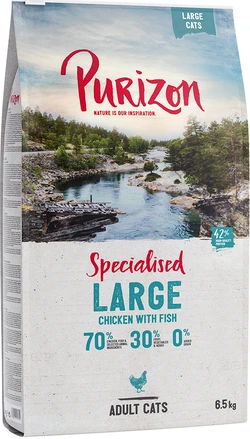 Purizon Large Adult Kip & Vis 6,5 kg