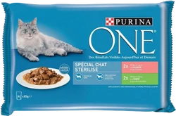 Purina One Sterilcat Natvoer Mix 85g