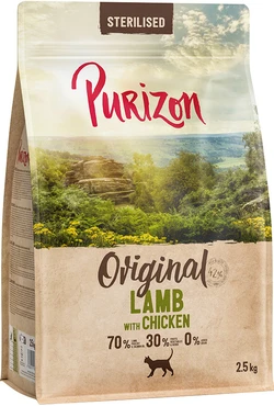 Purizon Sterilised Adult Lam met Kip 2,5 kg