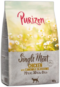 Purizon Single Meat Kip met Kamillebloesem Kattenvoer 400 g