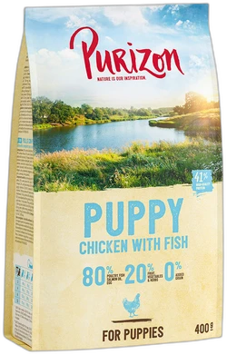 Purizon Puppy Kip met Vis 400 g