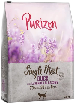 Purizon Single Meat Eend met Lavendelbloesem Kattenvoer 2,5 kg