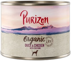Purizon Organic Eend en kip met courgetten 200 g