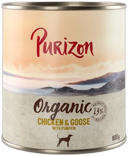 Purizon Purizon Organic Kip en Gans met Pompoen 800 g