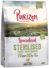 Purizon Sterilised Adult Kalkoen & Kip Kattenvoer droog 400 g