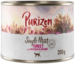 Purizon Single Meat Kalkoen met heidebloemen 200 g