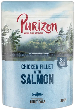Purizon Hondenvoer Kipfilet met Zalm Natvoer 300 g