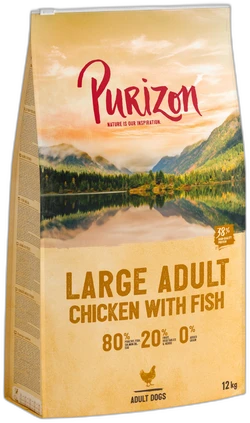 Purizon Large Adult Kip & Vis 12 kg