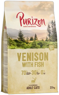 Purizon Hert & Vis Droogvoer 2,5 kg