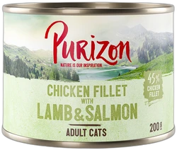 Purizon Kipfilet met Lam & Zalm 200 g