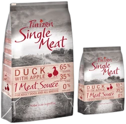 Purizon  Single Meat Eend met Appel 12 + 2 kg