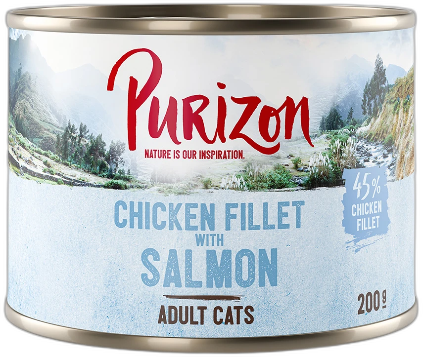 Purizon Kipfilet met zalm 6 x 70 g