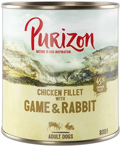 Purizon Kipfilet met Wild & Konijn 800 g