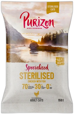 Purizon Sterilised Adult Kip & Vis 150 g