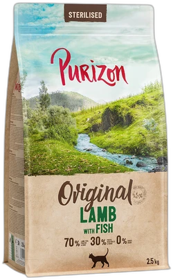 Purizon Sterilised Adult Lam met Vis 2,5 kg