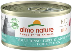 Almo Nature HFC Jelly Forel en Tonijn 70g