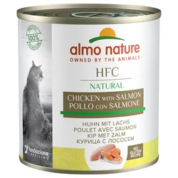 Almo Nature HFCNatural Kip met zalm 280g
