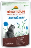 Almo Nature Sterilised met Rundvlees Natvoer 70g