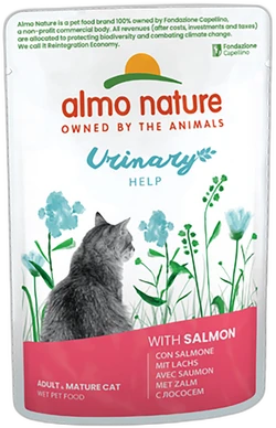 Almo Nature Urinary Help met Zalm Natvoer 70g