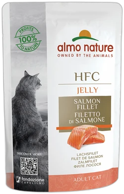 Almo Nature HFC Jelly Zalmfilet Natvoer 55g