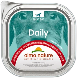 Almo Nature DAILY met Rundvlees en Aardappelen Natvoer 
