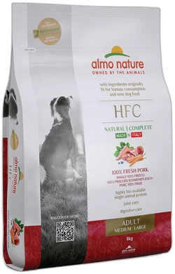 Almo Nature HFC Adult Vers Varkensvlees Droogvoer 8 kg