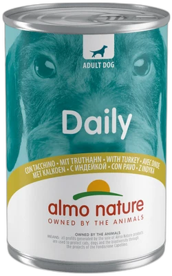 Almo Nature DAILY met Kalkoen Natvoer 400g
