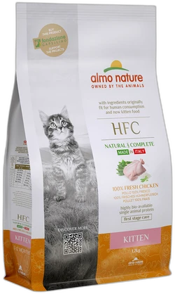 Almo Nature HFC Kitten Verse Kip Droogvoer 1,2 kg