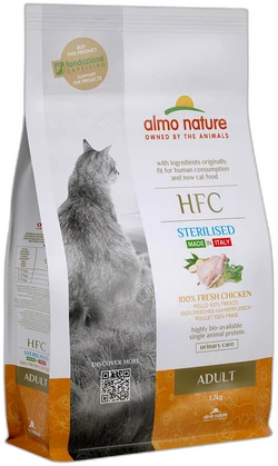 Almo Nature HFC Adult Sterilised Verse Kip Droogvoer 1,2 kg