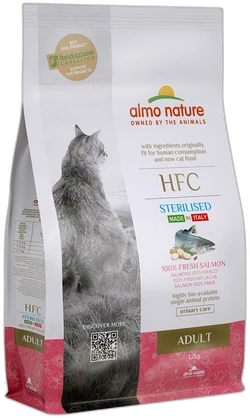 Almo Nature HFC Adult Sterilised Verse Zalm Droogvoer 1,2 kg